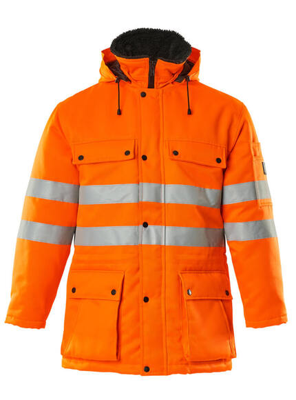 Mascot Workwear Hi Vis Quebec Parka Jacket-Safe Arctic-00510-660