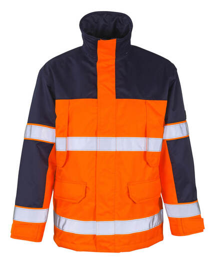 Mascot Workwear Hi Vis Savona Parka Jacket-Safe Image-00930-880