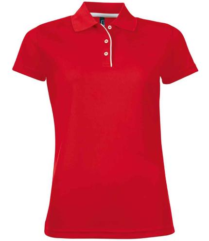 SOL'S Ladies Performer Piqué Polo Shirt 0