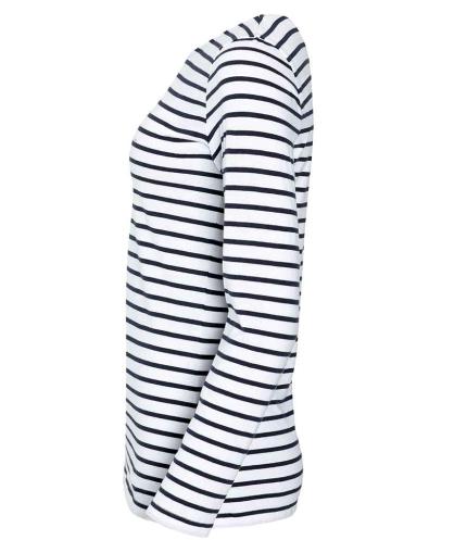 SOL'S Ladies Marine Long Sleeve Striped T-Shirt 1