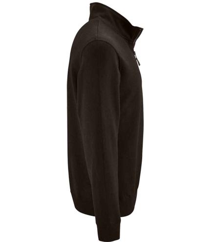 SOL'S Stan Contrast Zip Neck Sweatshirt 1