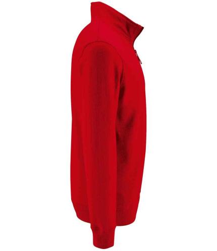 SOL'S Stan Contrast Zip Neck Sweatshirt 1