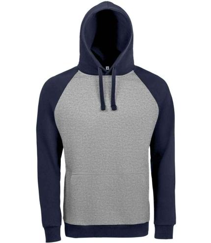 SOL'S Unisex Seattle Contrast Raglan Hoodie