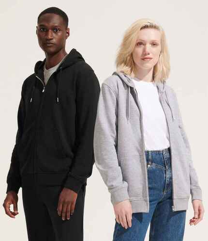 SOL'S Unisex Calipso Eco Friendly Full Zip Hoodie 3