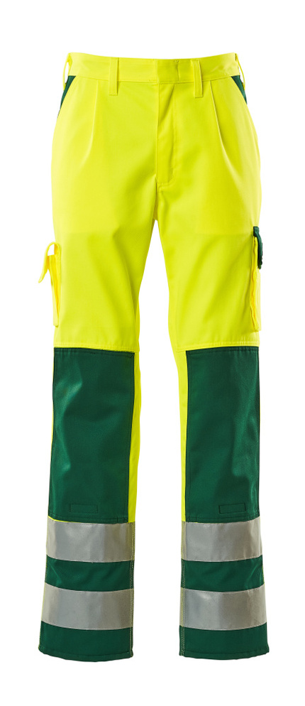 Mascot Workwear Hi Vis Olinda Trousers With Kneepad Pockets
-Safe Compete-07179-470
