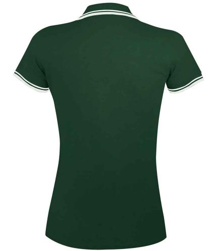 SOL'S Ladies Pasadena Tipped Cotton Piqué Polo Shirt 2