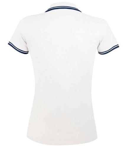 SOL'S Ladies Pasadena Tipped Cotton Piqué Polo Shirt 2