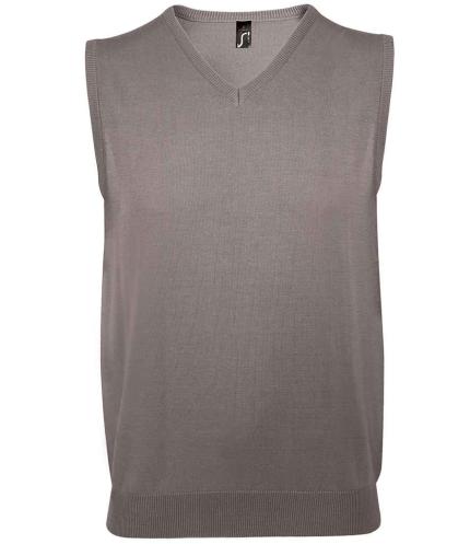 SOL'S Unisex Gentlemen Sleeveless Cotton Acrylic V Neck Sweater