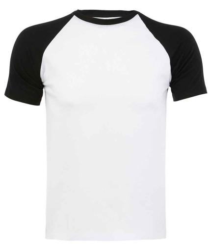 SOL'S Funky Contrast Baseball T-Shirt