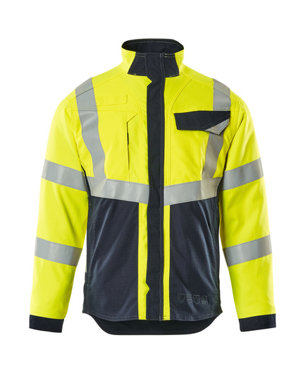 Mascot Workwear Hi Vis Biel Jacket
-Multisafe-13809-216