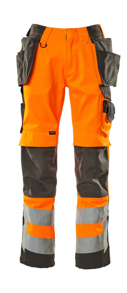 Mascot Workwear Hi Vis Wigan Trousers With Holster Pockets
-Safe Supreme-15531-860