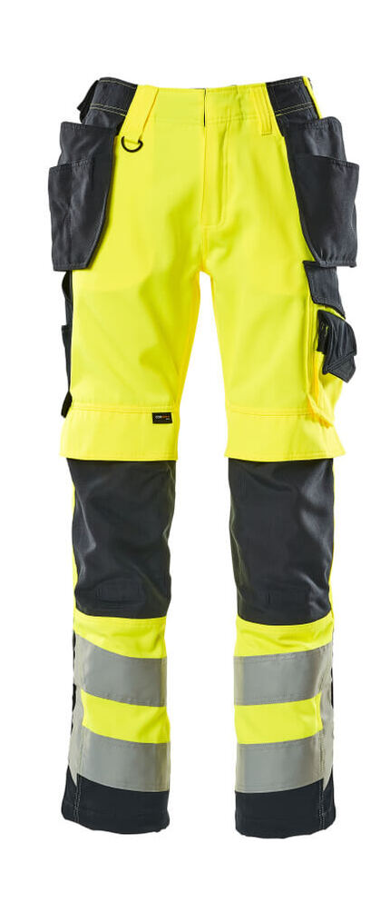 Mascot Workwear Hi Vis Wigan Trousers With Holster Pockets
-Safe Supreme-15531-860