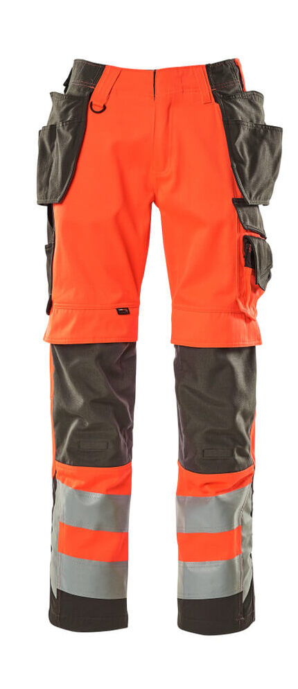 Mascot Workwear Hi Vis Wigan Trousers With Holster Pockets
-Safe Supreme-15531-860