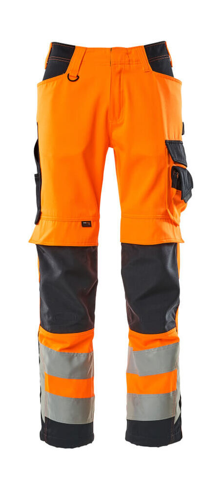 Mascot Workwear Hi Vis Kendal Trousers With Kneepad Pockets
-Safe Supreme-15579-860