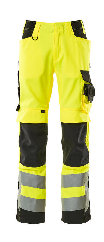 Mascot Workwear Hi Vis Kendal Trousers With Kneepad Pockets
-Safe Supreme-15579-860