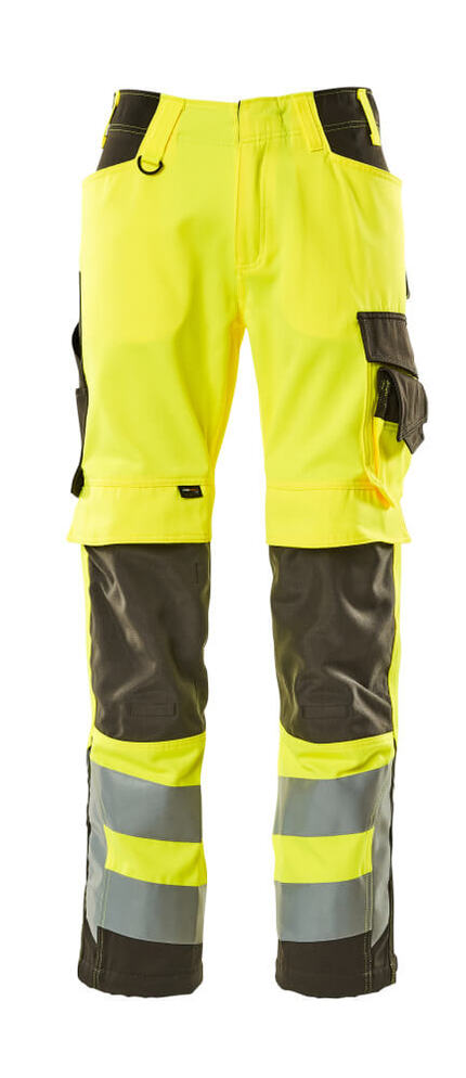 Mascot Workwear Hi Vis Kendal Trousers With Kneepad Pockets
-Safe Supreme-15579-860