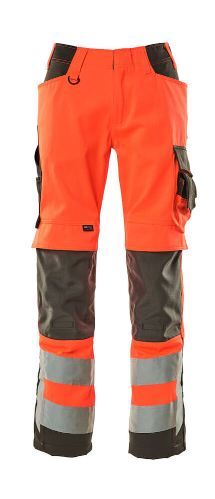 Mascot Workwear Hi Vis Kendal Trousers With Kneepad Pockets
-Safe Supreme-15579-860