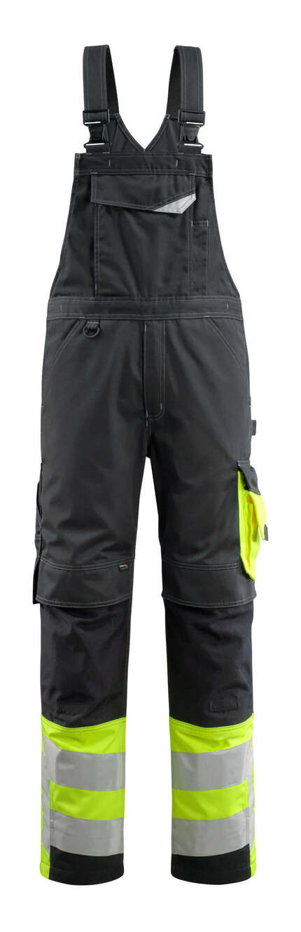 Mascot Workwear Sunderland Bib & Brace With Kneepad Pockets
-Safe Supreme-15669-860