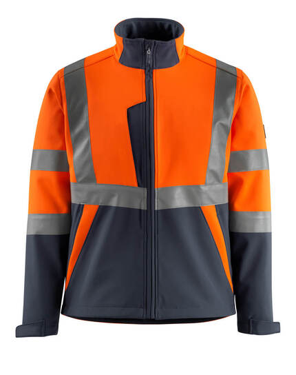 Mascot Workwear Hi Vis Kiama Softshell Jacket-Safe Light-15902-253