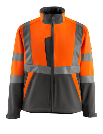 Mascot Workwear Hi Vis Kiama Softshell Jacket-Safe Light-15902-253
