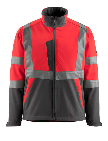 Mascot Workwear Hi Vis Kiama Softshell Jacket-Safe Light-15902-253