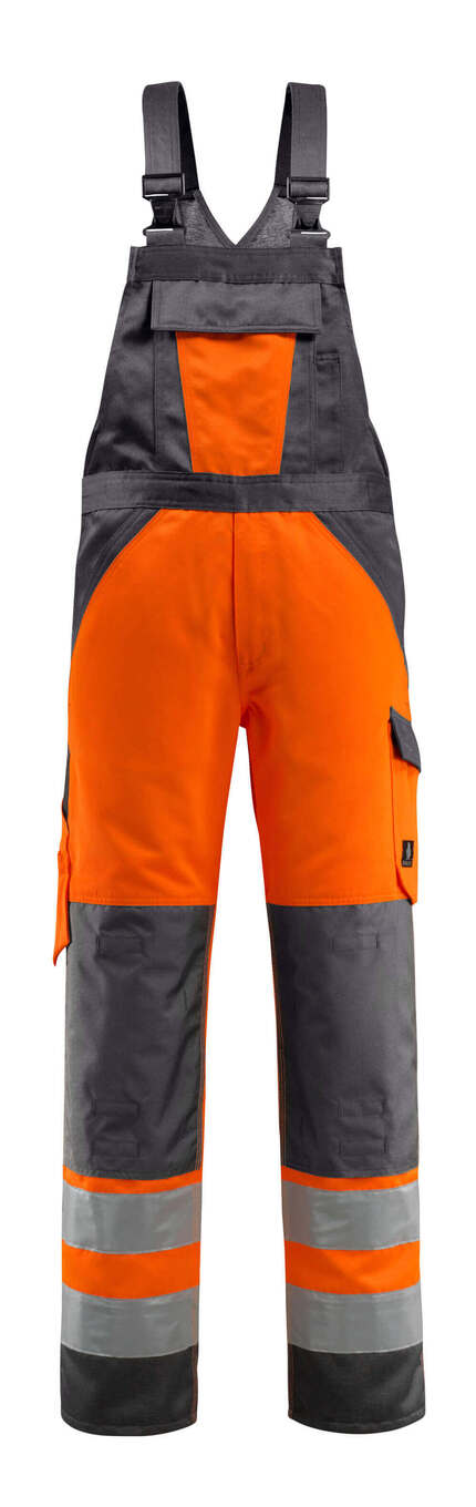 Mascot Workwear Hi Vis Gosford Bib & Brace With Kneepad Pockets
-Safe Light-15969-948