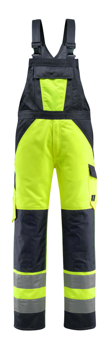 Mascot Workwear Hi Vis Gosford Bib & Brace With Kneepad Pockets
-Safe Light-15969-948