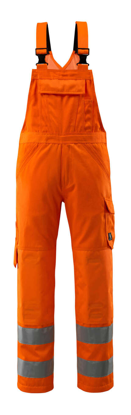 Mascot Workwear Hi Vis Devonport Bib & Brace With Kneepad Pockets
-Safe Light-16869-860