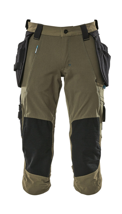 Mascot Workwear ¾ Length Trousers With Holster Pockets
-Advanced-17049-311