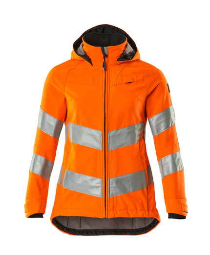 Mascot Workwear Hi Vis Softshell Jacket-Safe Supreme