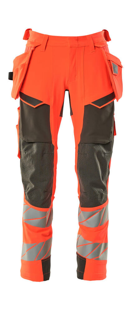 Mascot Workwear Hi Vis Trousers With Holster Pockets
-Accelerate Safe-19031-711