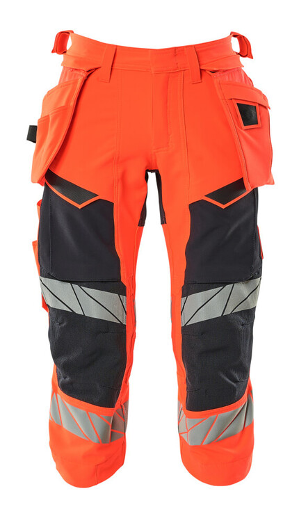 Mascot Workwear Hi Vis ¾ Length Trousers With Holster Pockets
-Accelerate Safe-19049-711