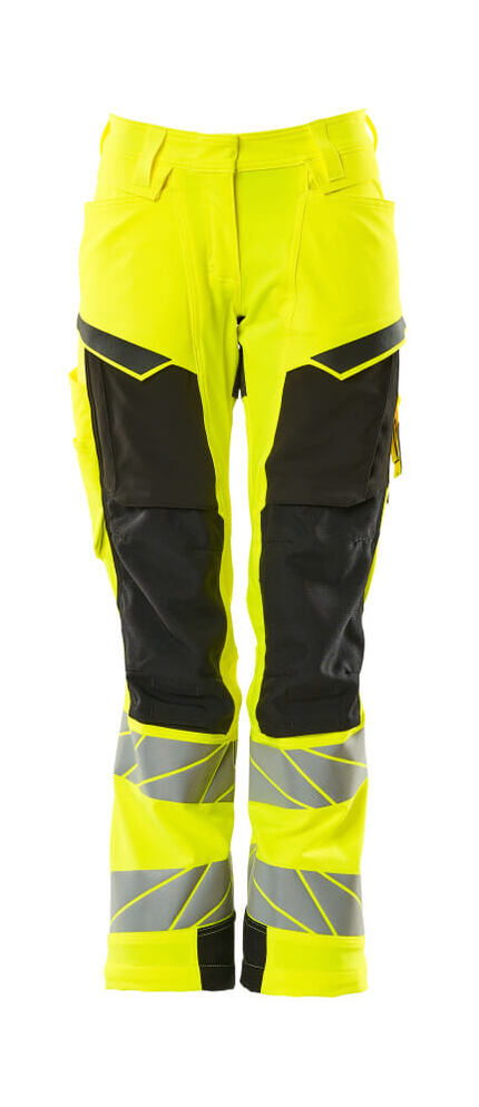 Mascot Workwear Hi Vis Trousers With Kneepad Pockets
-Accelerate Safe-19078-511