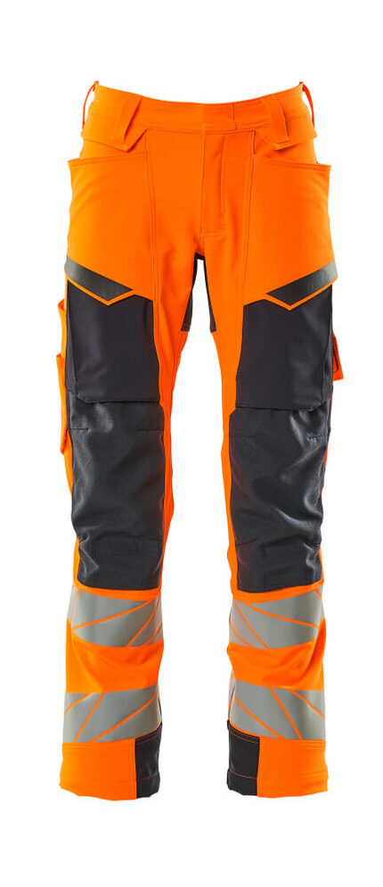 Mascot Workwear Hi Vis Trousers With Kneepad Pockets
-Accelerate Safe-19079-511