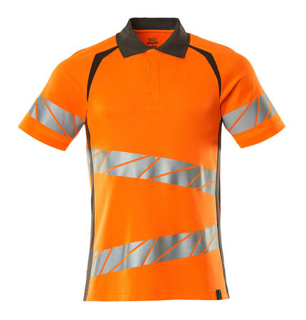 Mascot Workwear Hi Vis Polo Shirt-Accelerate Safe-19083-771