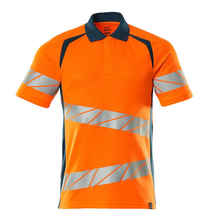 Mascot Workwear Hi Vis Polo Shirt-Accelerate Safe-19083-771