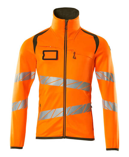 Mascot Workwear Hi Vis Fleece Jumper With Zipper
-Accelerate Safe-19103-315