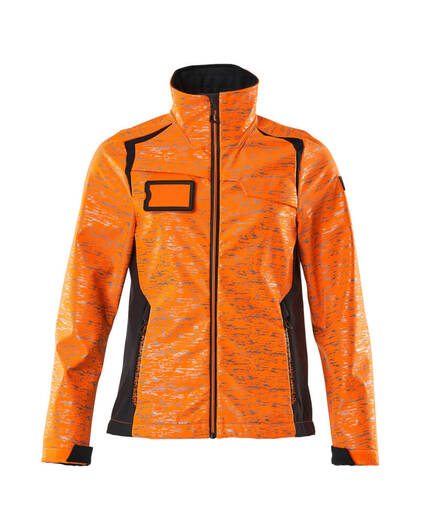 Mascot Workwear Hi Vis Softshell Jacket-Accelerate Safe-19212-291