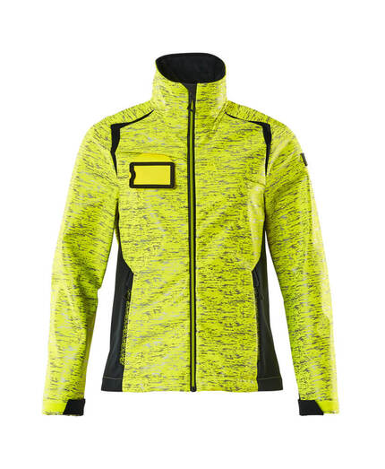 Mascot Workwear Hi Vis Softshell Jacket-Accelerate Safe-19212-291