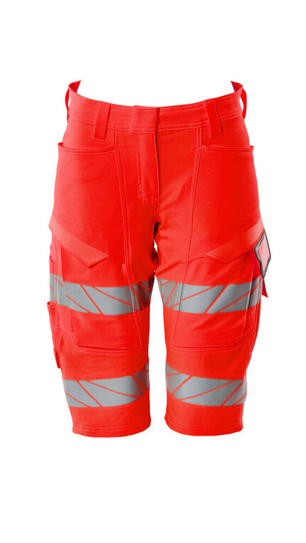 Mascot Workwear Hi Vis Shorts, Long-Accelerate Safe-19248-510