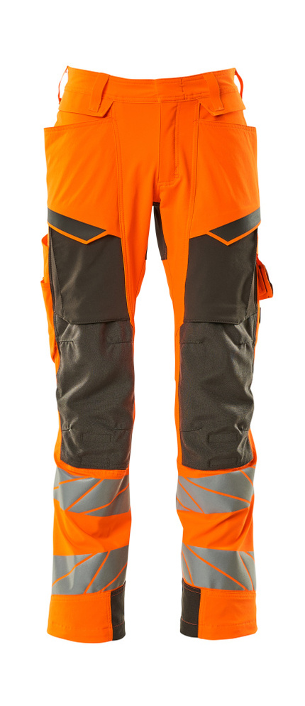Mascot Workwear Hi Vis Trousers With Kneepad Pockets
-Accelerate Safe-19279-510