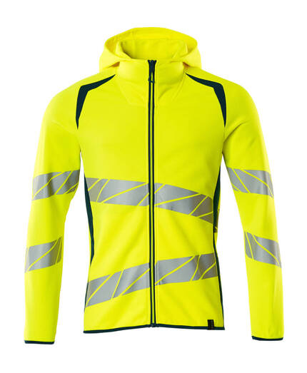 Mascot Workwear Hi Vis Hoodie With Zipper
-Accelerate Safe-19284-781