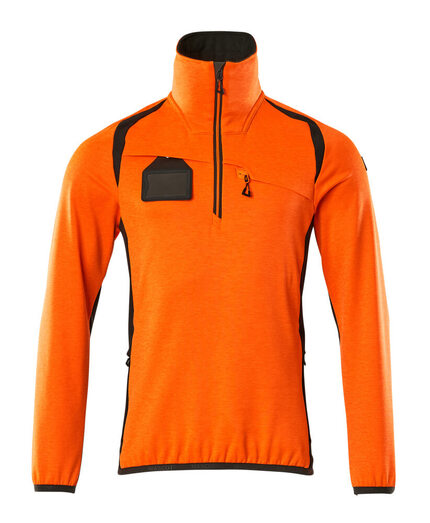Mascot Workwear Hi Vis Fleece Jumper With Half Zip
-Accelerate Safe-19303-316