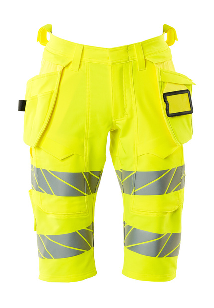 Mascot Workwear Hi Vis Shorts, Long, With Holster Pockets
-Accelerate Safe-19349-711