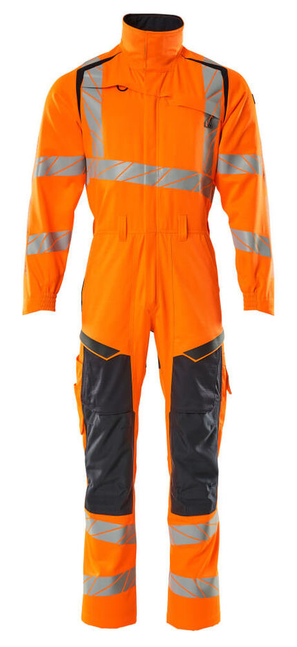 Mascot Workwear Hi Vis Boilersuit With Kneepad Pockets
-Accelerate Safe-19519-236
