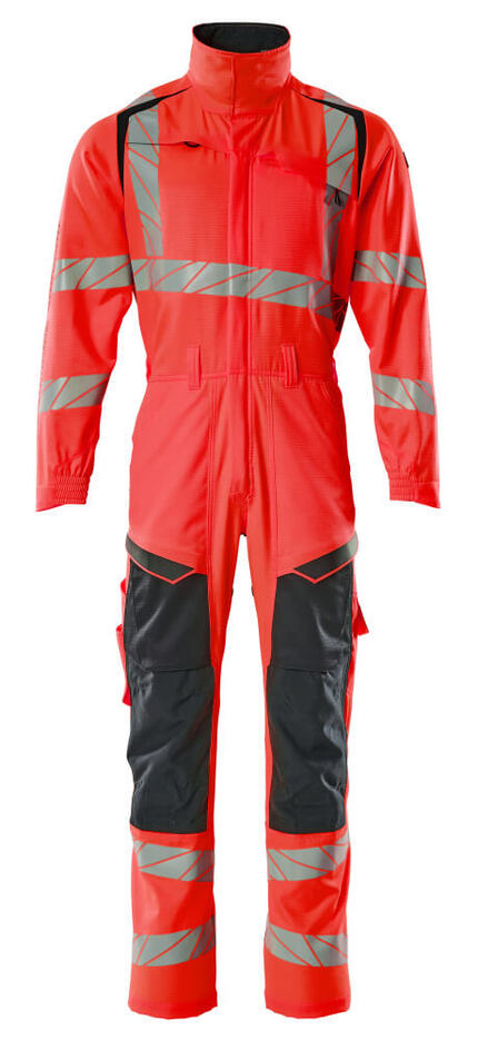 Mascot Workwear Hi Vis Boilersuit With Kneepad Pockets
-Accelerate Safe-19519-236