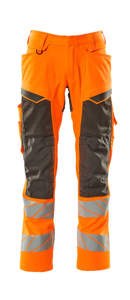 Mascot Workwear Hi Vis Trousers With Kneepad Pockets
-Accelerate Safe-19579-236