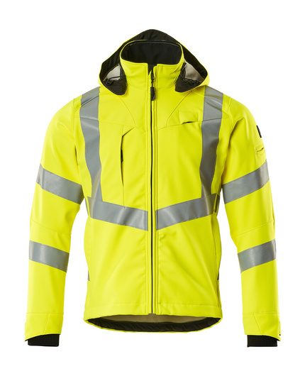 Mascot Workwear Hi Vis Blackpool Softshell Jacket-Safe Supreme-20502-246