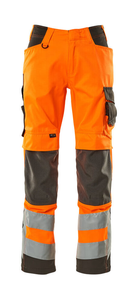 Mascot Workwear Hi Vis Trousers With Kneepad Pockets
-Safe Supreme-20879-236 0