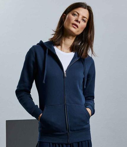 Russell Ladies Authentic Zip Hooded Sweatshirt 3